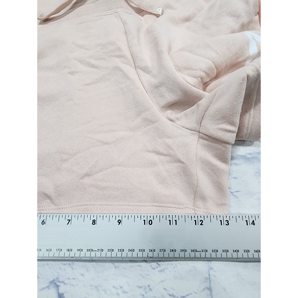 Reebok WOMENS SIZE L Shorts Pink White Colorblock Relaxed Shorts - Picture 6 of 13